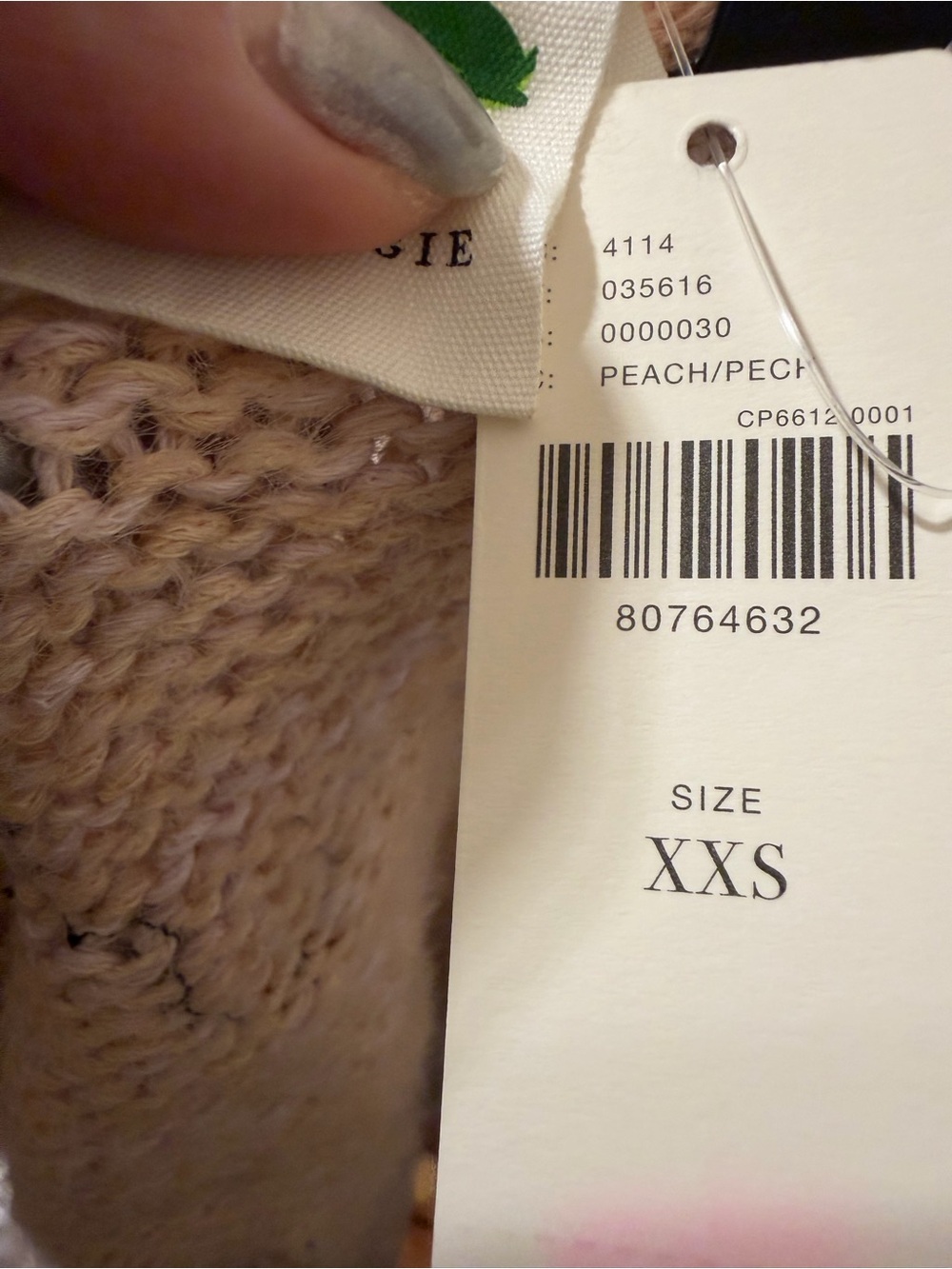 Anthropologie exclusively Floral Cropped Cardigan in Pink & Black XXS NWT - Picture 8 of 8